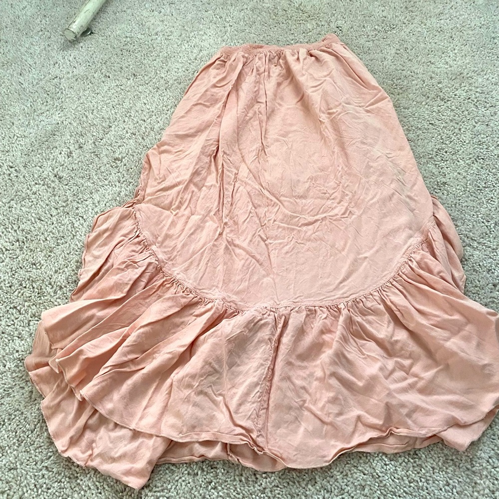 Pink beach skirt